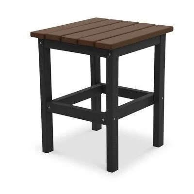 Parkside Plastic Side Table August Grove Color: BLACK/UKJIP6_7ONM Parkside Plastic Side Table August Grove Color: BLACK/UKJIP6_7ONM