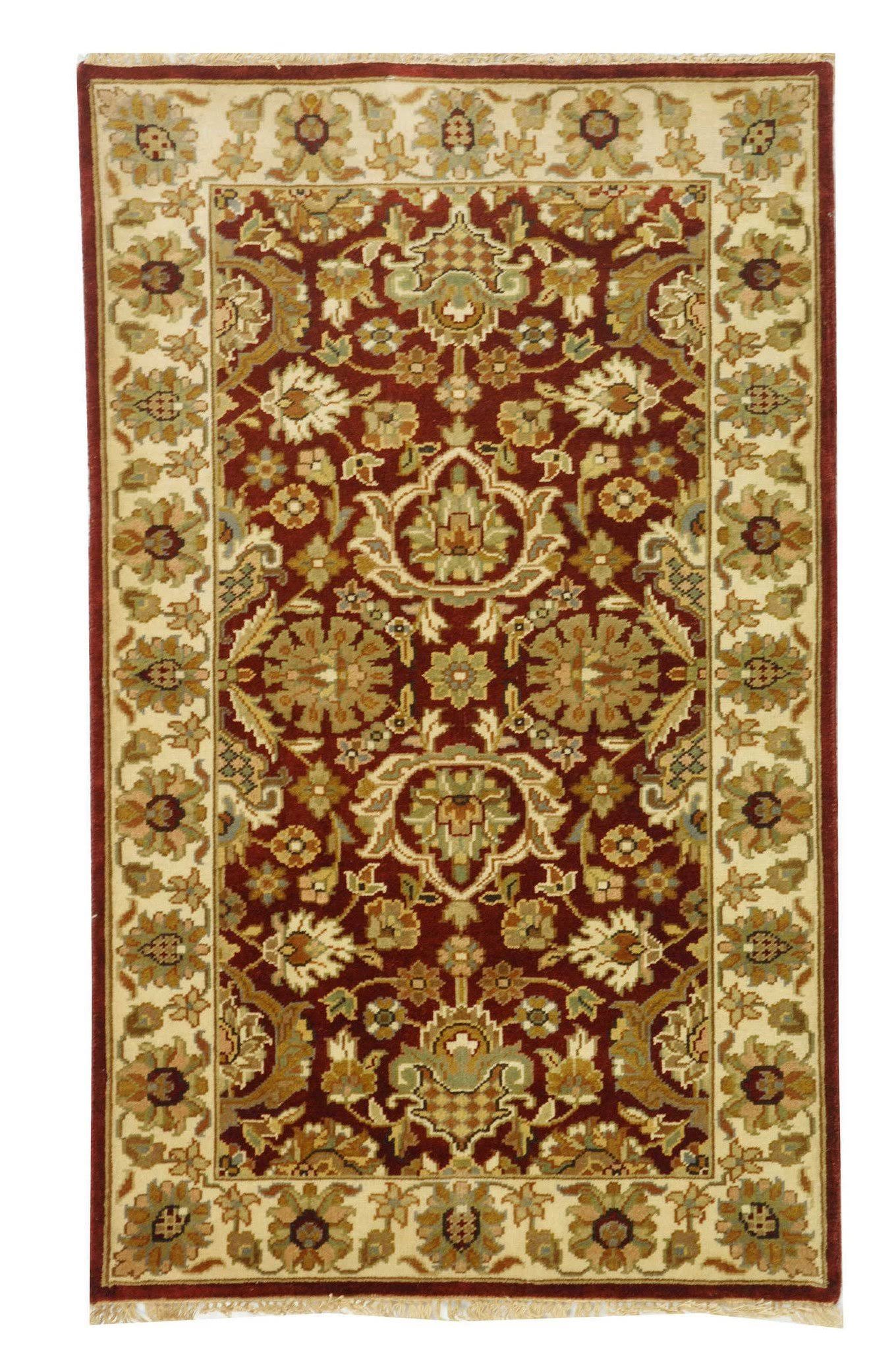 Safavieh Dynasty DY252A 8' Round Rust, Ivory KIKF01_9Z1L Safavieh Dynasty DY252A 8' Round Rust, Ivory KIKF01_9Z1L