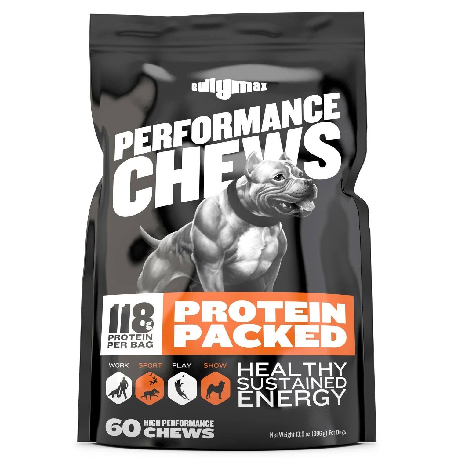 Bully Max Muscle Building Chews for Dogs. Builds Muscle, Adds Mass, EJECFD_1IAY Bully Max Muscle Building Chews for Dogs. Builds Muscle, Adds Mass, EJECFD_1IAY