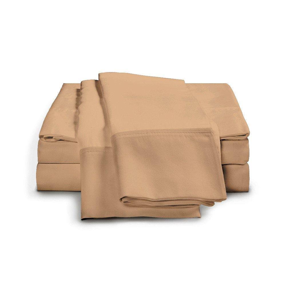 eLuxury Ultra Soft Rayon from Bamboo Sheet Set, California King, Taupe, 4 94COUC_AN9G eLuxury Ultra Soft Rayon from Bamboo Sheet Set, California King, Taupe, 4 94COUC_AN9G