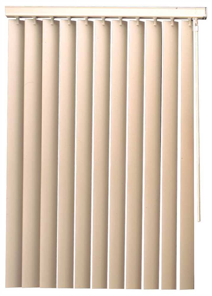 Designer's Touch 3.5-inch PVC Vertical Blinds, White, 23x60 in. UXGSYZ_EIS8 Designer's Touch 3.5-inch PVC Vertical Blinds, White, 23x60 in. UXGSYZ_EIS8