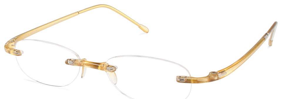 Scojo New York - Gels Gold Reader Eyeglasses / +1.50 HMKM03_OOUJ
