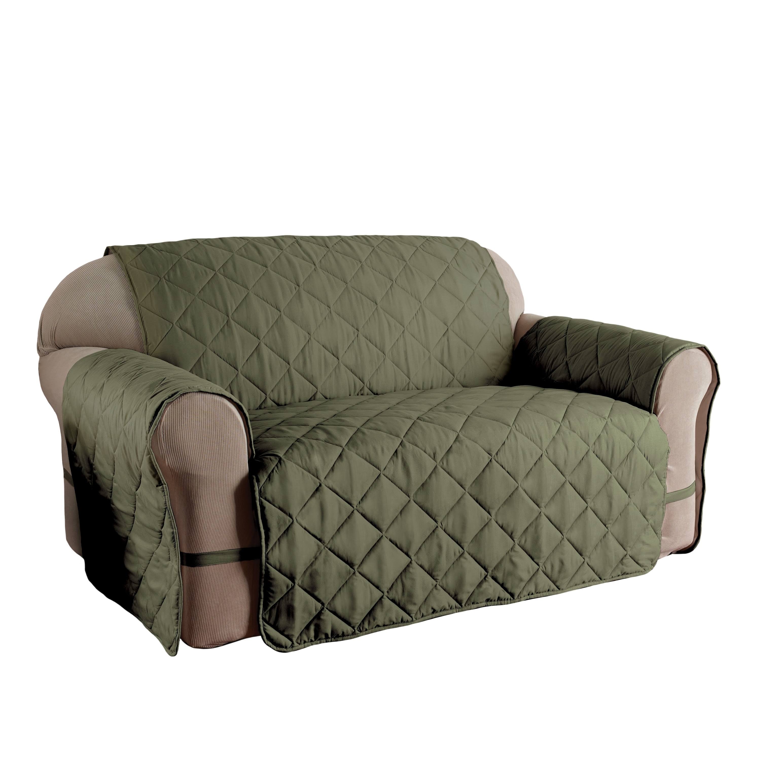 Innovative Textile Solutions Microfiber Ultimate Loveseat Furniture Protector - XOQYRP_A9VZ