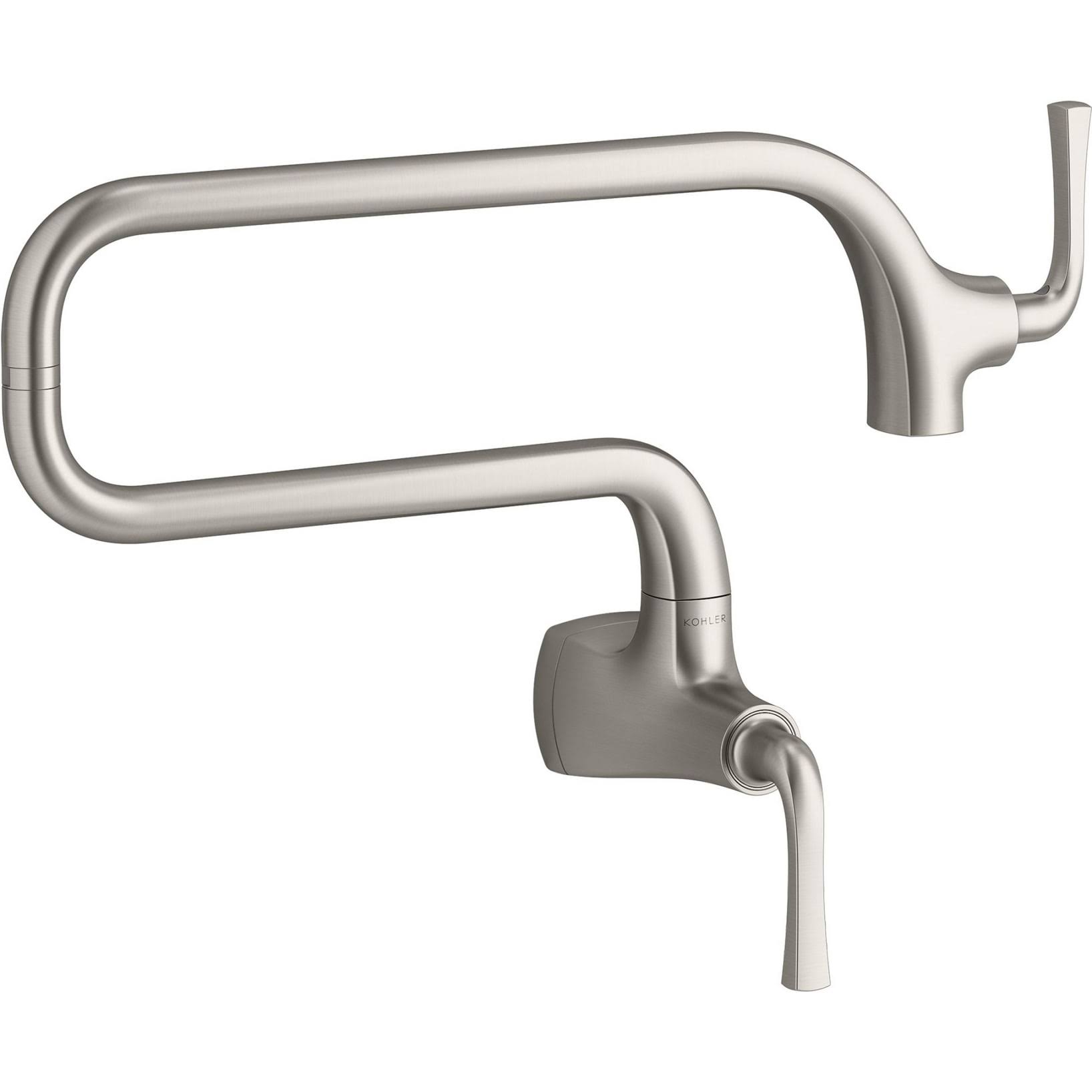 Kohler K-22066-VS Graze Wall-Mount Pot Filler Faucet Vibrant JSRTOO_KTNX