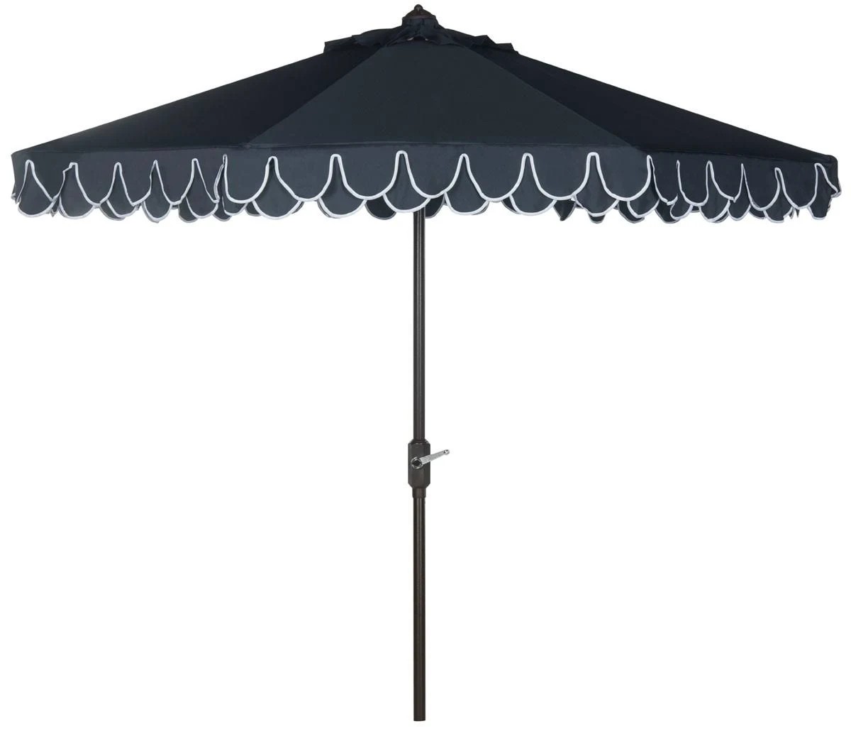 Safavieh Elegant Valance 9ft Umbrella - Navy/GEL2SP_YC2P Safavieh Elegant Valance 9ft Umbrella - Navy/GEL2SP_YC2P