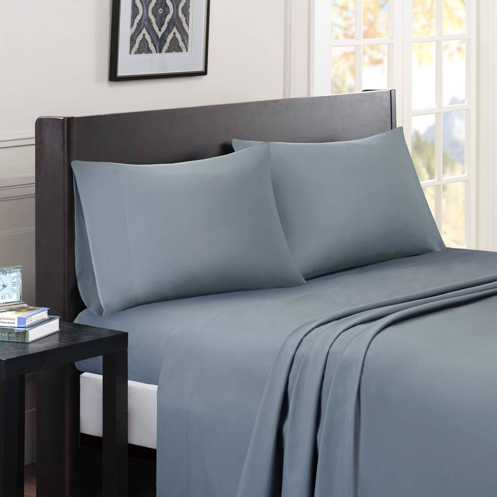 Micro Splendor Solid Sheet Set, Blue, 1WTOM9_5MZ2