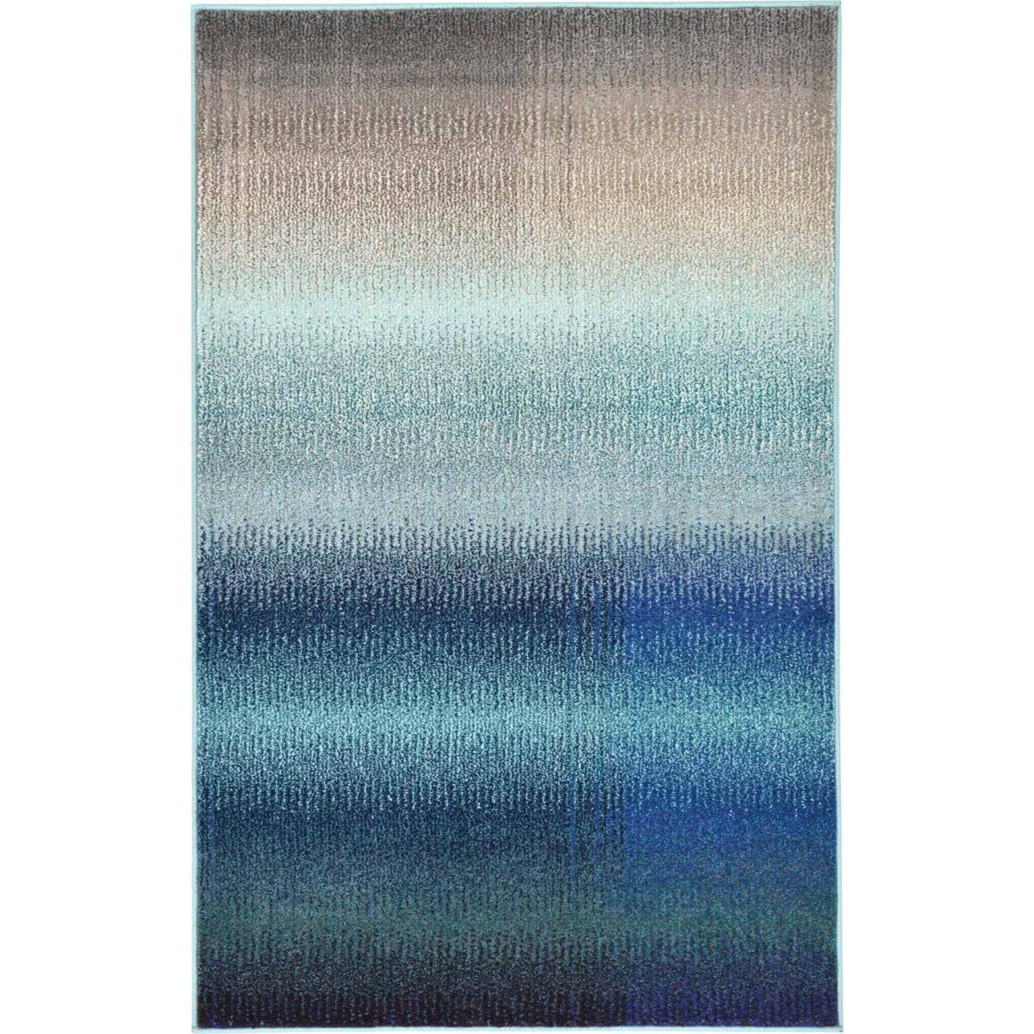 Unique Loom Azura Estrella Area Rug - 3' 3 x 5' 3 (Blue) U4TCXJ_E57S Unique Loom Azura Estrella Area Rug - 3' 3 x 5' 3 (Blue) U4TCXJ_E57S