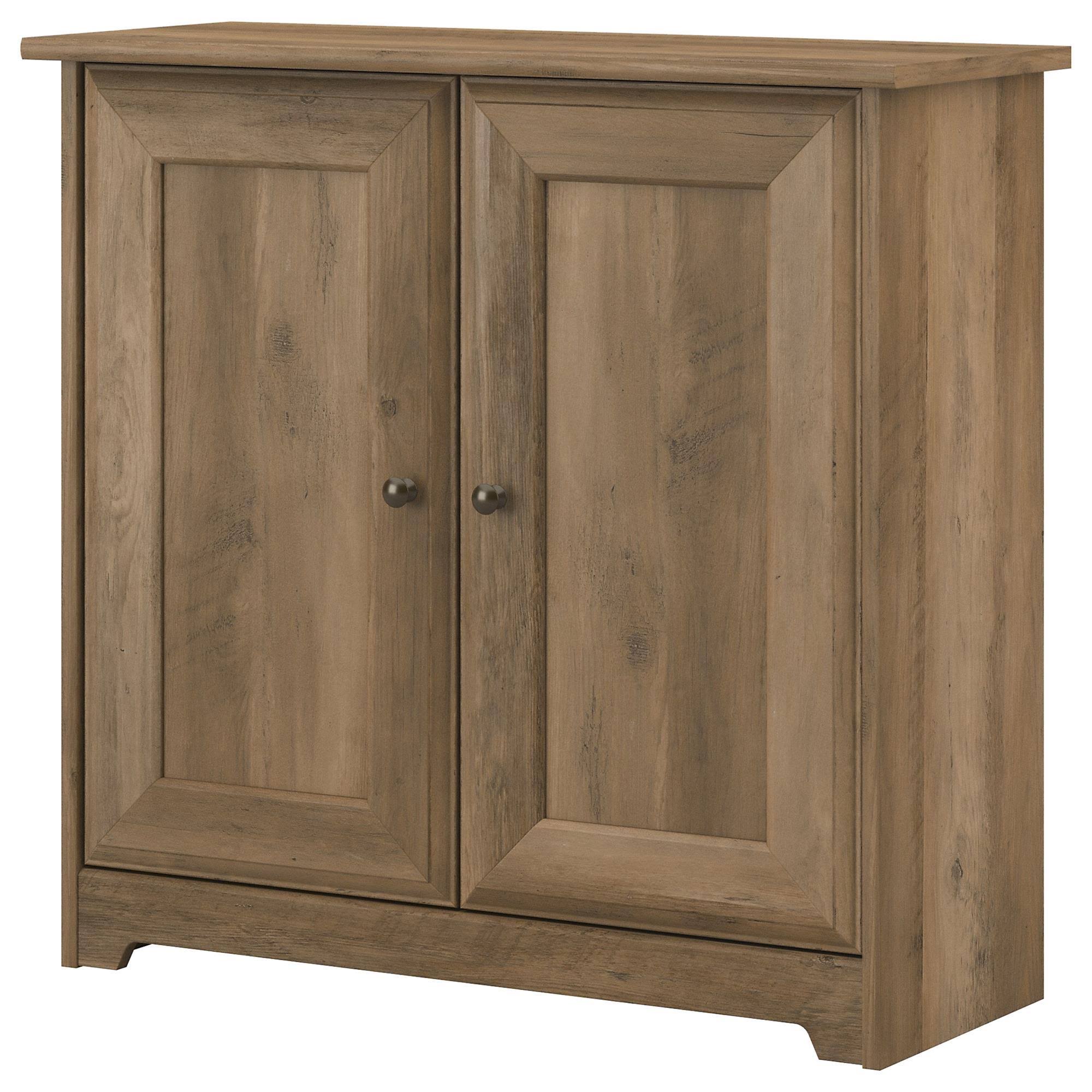 Cabot Small Storage Cabinet with Doors Reclaimed Pine - Bush NB4FSP_ZJRW Cabot Small Storage Cabinet with Doors Reclaimed Pine - Bush NB4FSP_ZJRW