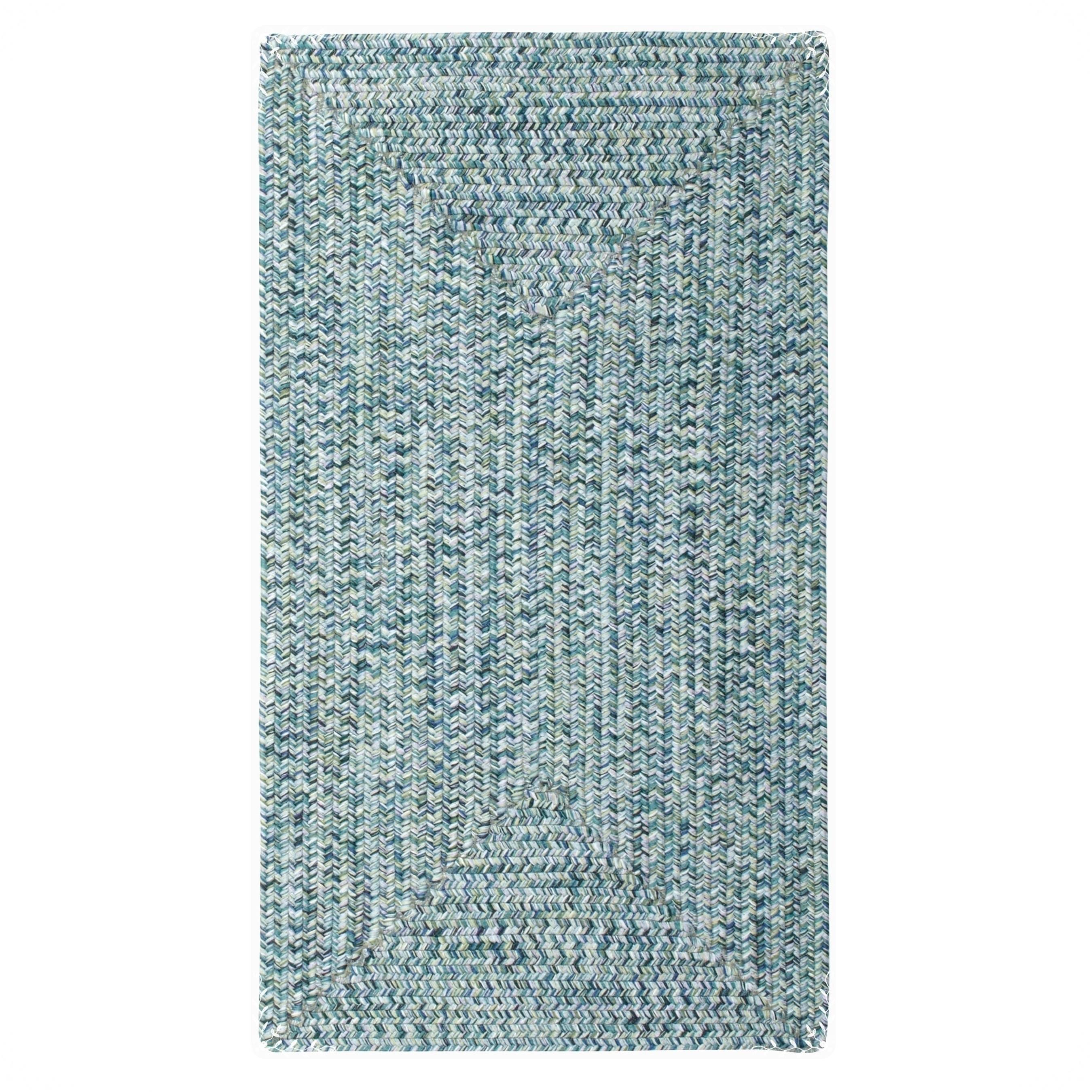 Capel Sea Pottery Blue Outdoor Area Rug; Concentric Runner 2' x 8' N5DBOV_VOYQ Capel Sea Pottery Blue Outdoor Area Rug; Concentric Runner 2' x 8' N5DBOV_VOYQ