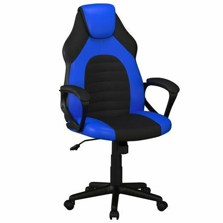Lifestyle Solutions Omaha Gaming Office Chair with Faux Leather, SH9WPH_GAN9 Lifestyle Solutions Omaha Gaming Office Chair with Faux Leather, SH9WPH_GAN9