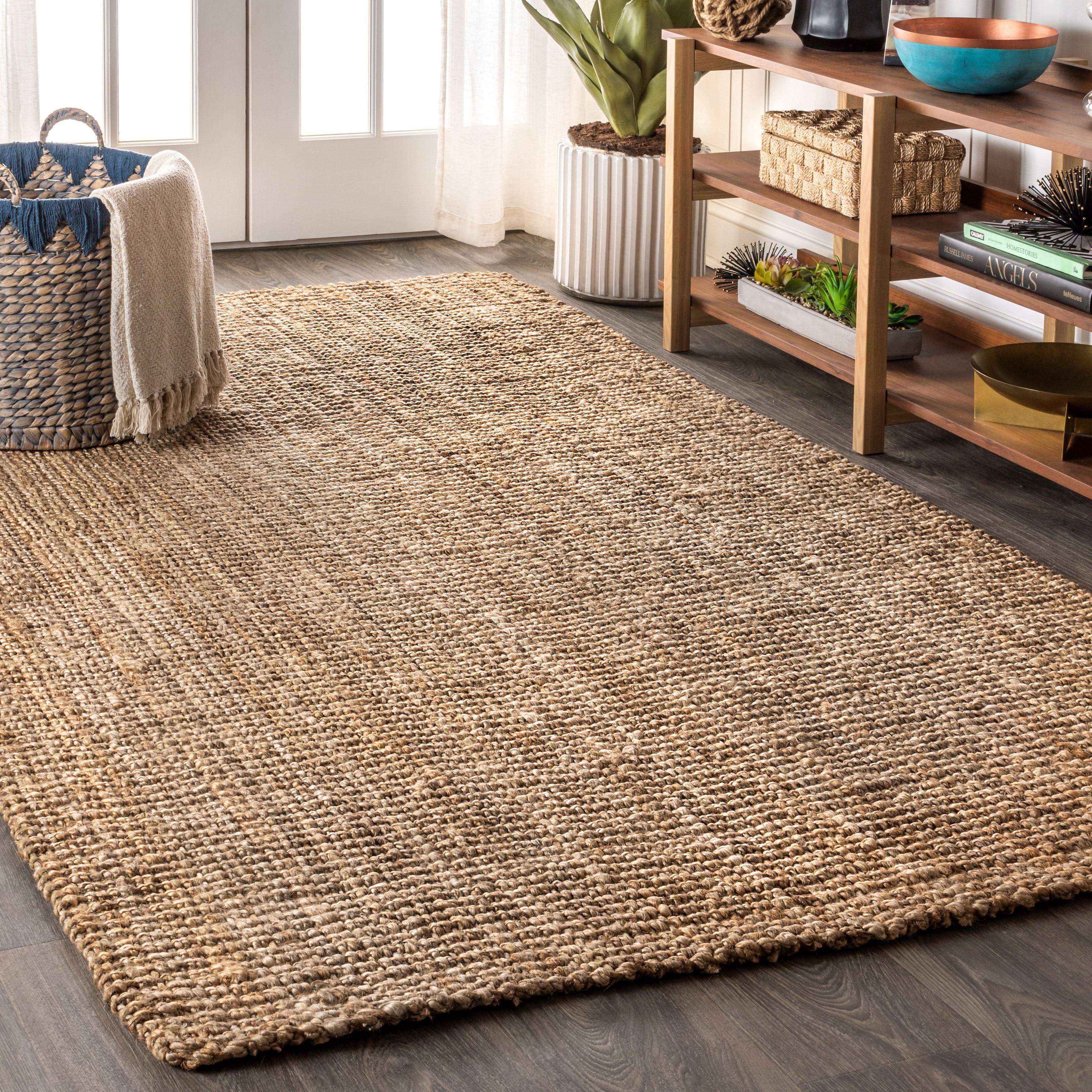 Jonathan Y Pata Hand Woven Chunky Jute Area Rug 3HM5ZE_N65L Jonathan Y Pata Hand Woven Chunky Jute Area Rug 3HM5ZE_N65L