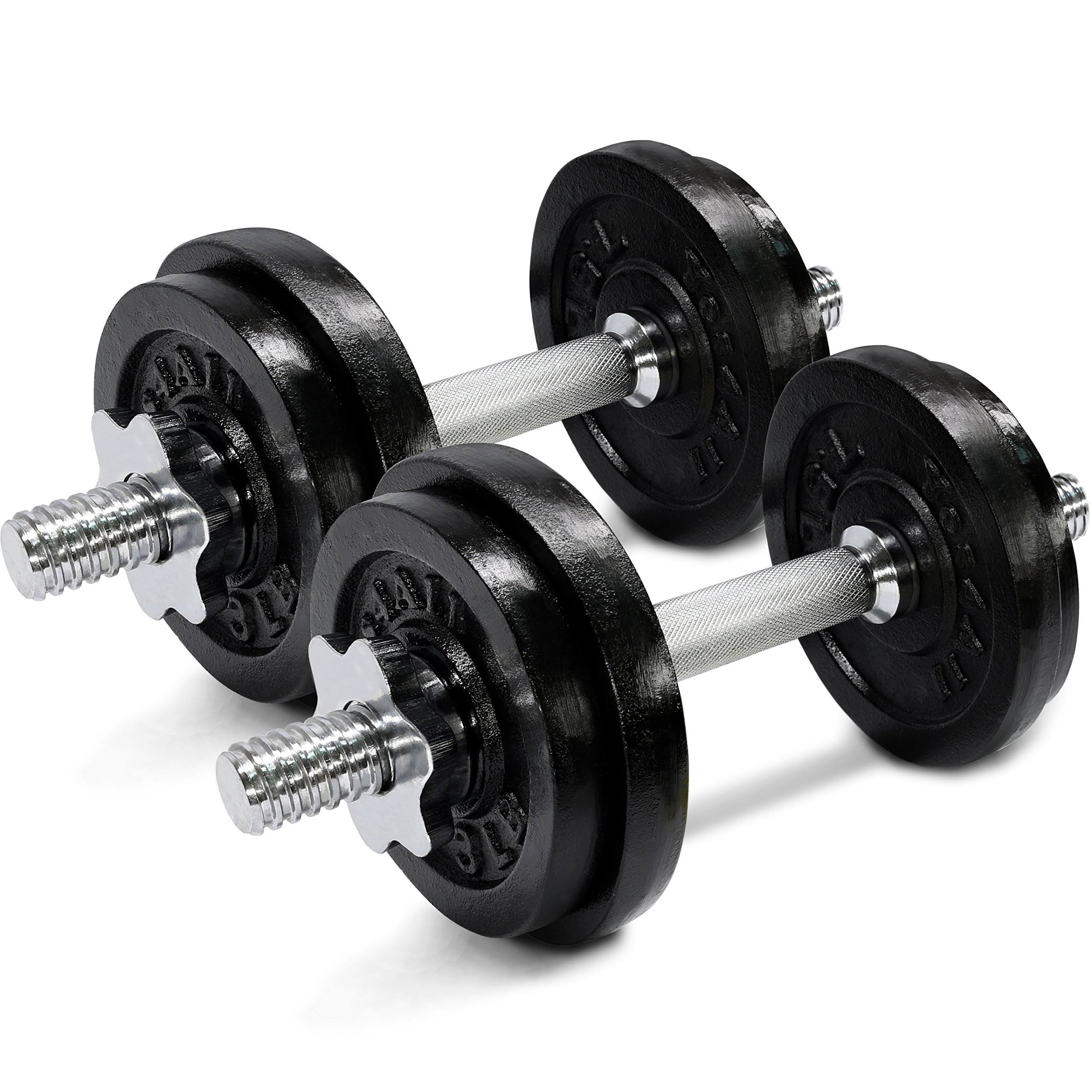 Yes4all Cast Iron Adjustable Dumbbell - 50 PXLOCR_ICUW Yes4all Cast Iron Adjustable Dumbbell - 50 PXLOCR_ICUW