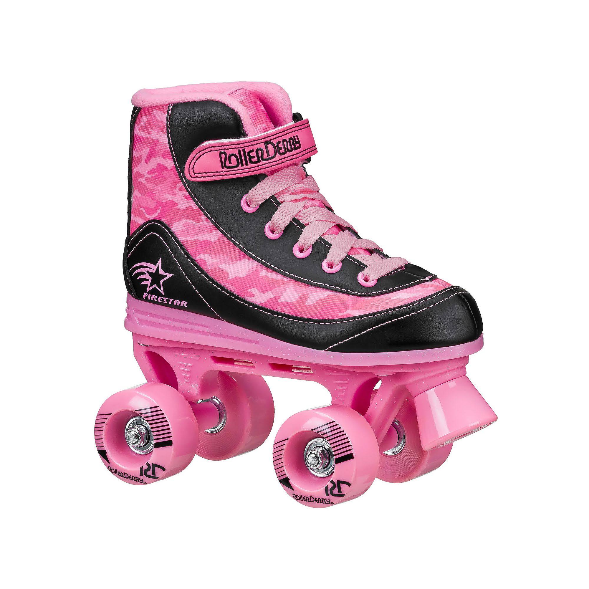 Roller Derby Youth Firestar Quad Roller Skates - Pink Camo 2ZM8T6_KMBD Roller Derby Youth Firestar Quad Roller Skates - Pink Camo 2ZM8T6_KMBD