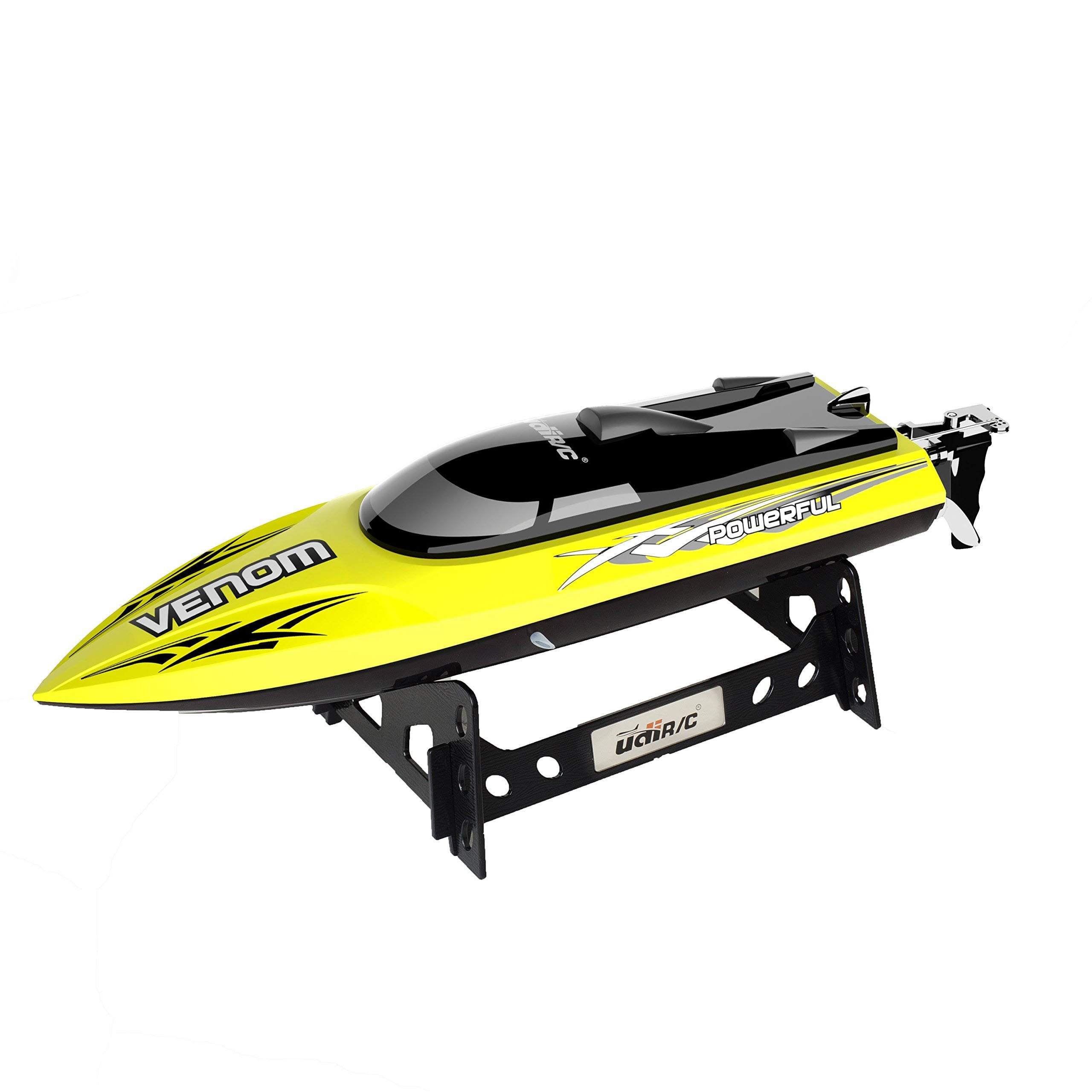 Udi001 Venom Remote Control Boat for Pool Outdoor Use – RC Racing Boat with Remote CONTROL; Force1 High-Speed Series RC WBCRVM_PH3B Udi001 Venom Remote Control Boat for Pool Outdoor Use – RC Racing Boat with Remote CONTROL; Force1 High-Speed Series RC WBCRVM_PH3B