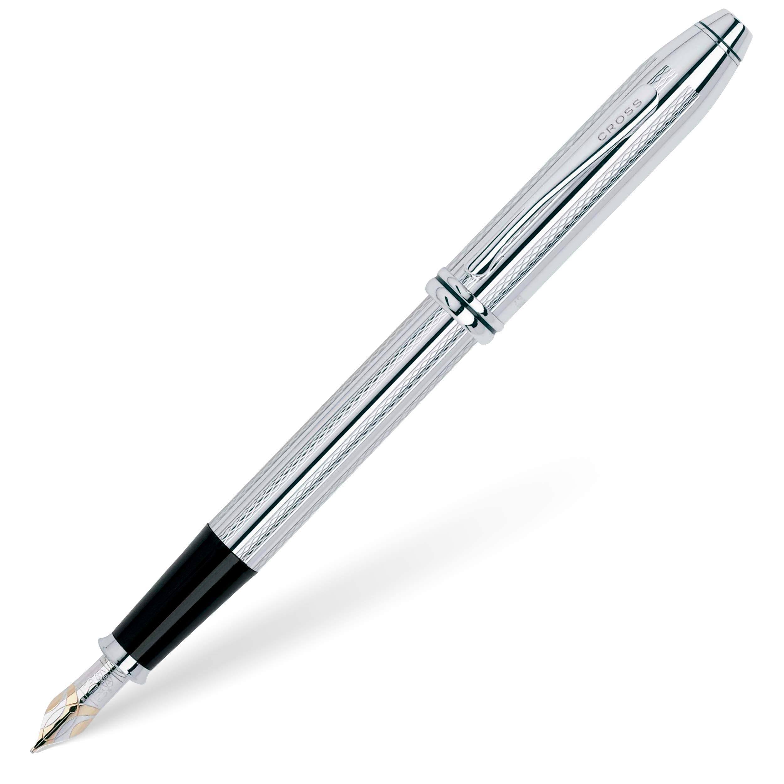 Cross Townsend Fountain Pen - Platinum Plated - VUG2TX_RYLT