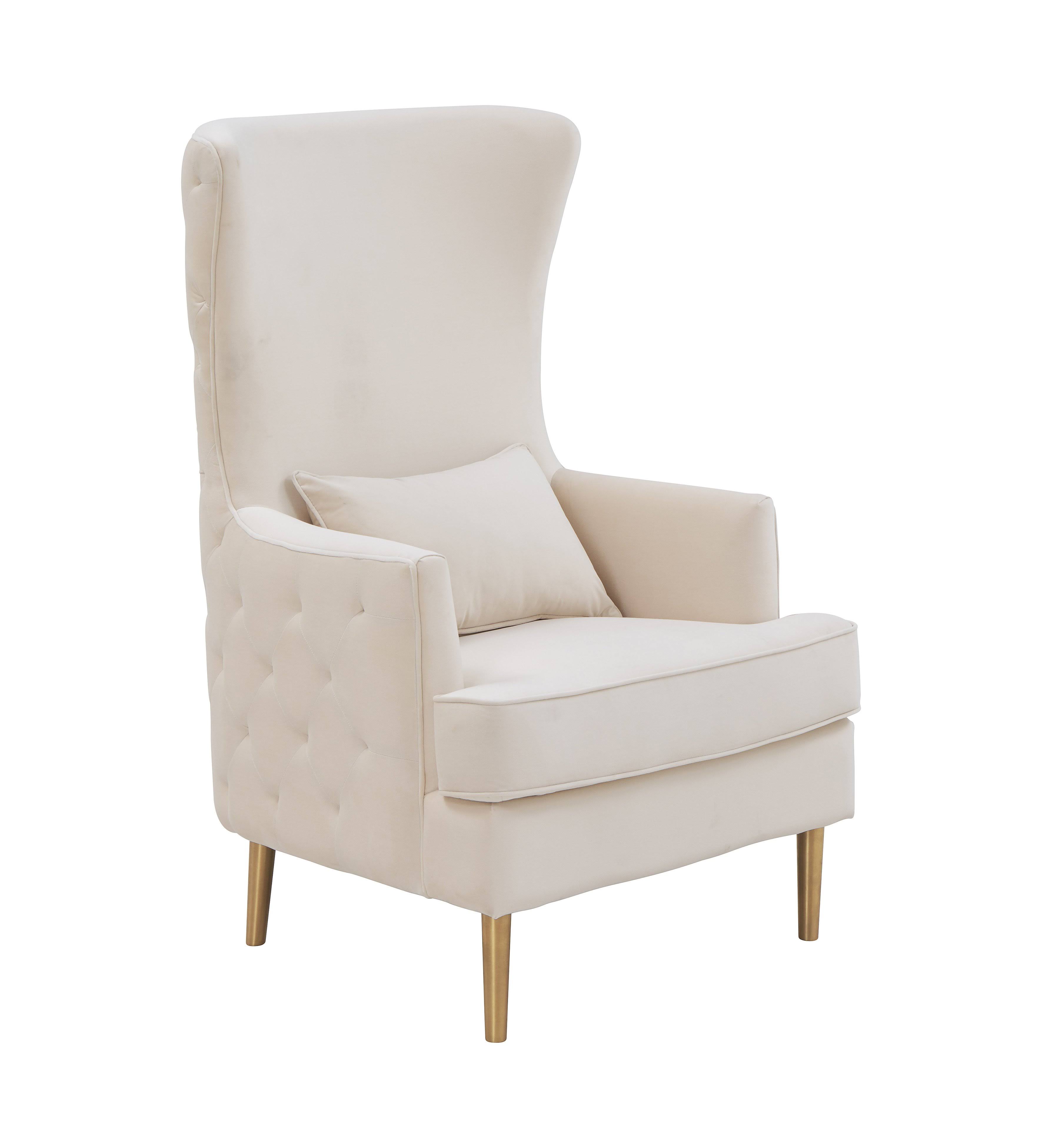 TOV Furniture Alina Cream Tall Tufted Back FPNDSC_UIRC TOV Furniture Alina Cream Tall Tufted Back FPNDSC_UIRC