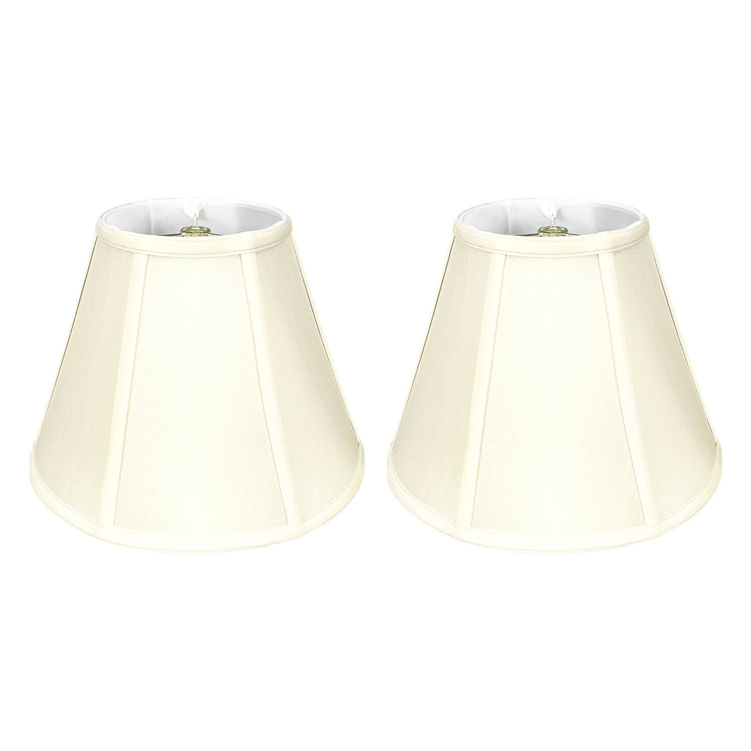 Royal Designs Deep Empire Bell Lamp Shade, Eggshell, 9x16x12.25 - Set of NKKQIG_6MEN Royal Designs Deep Empire Bell Lamp Shade, Eggshell, 9x16x12.25 - Set of NKKQIG_6MEN