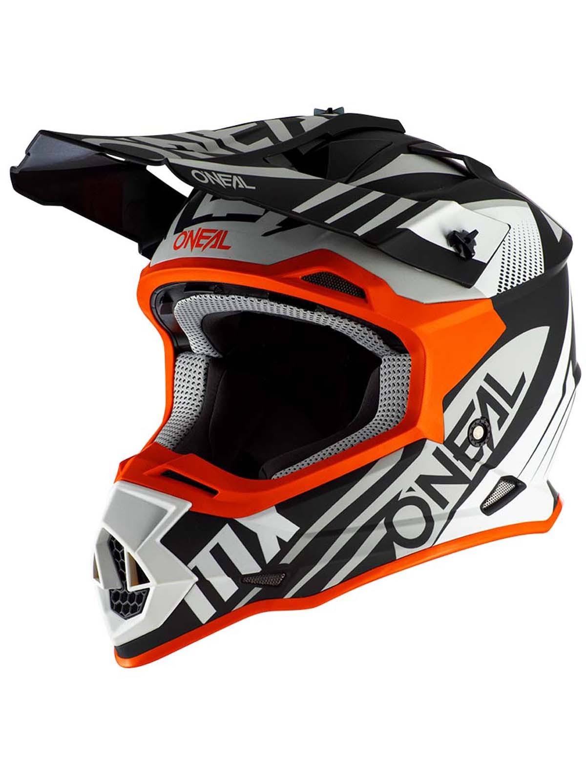 O'Neal 2 Series Spyde Helmet - Black/White/Orange - GRH1GE_SMNY O'Neal 2 Series Spyde Helmet - Black/White/Orange - GRH1GE_SMNY