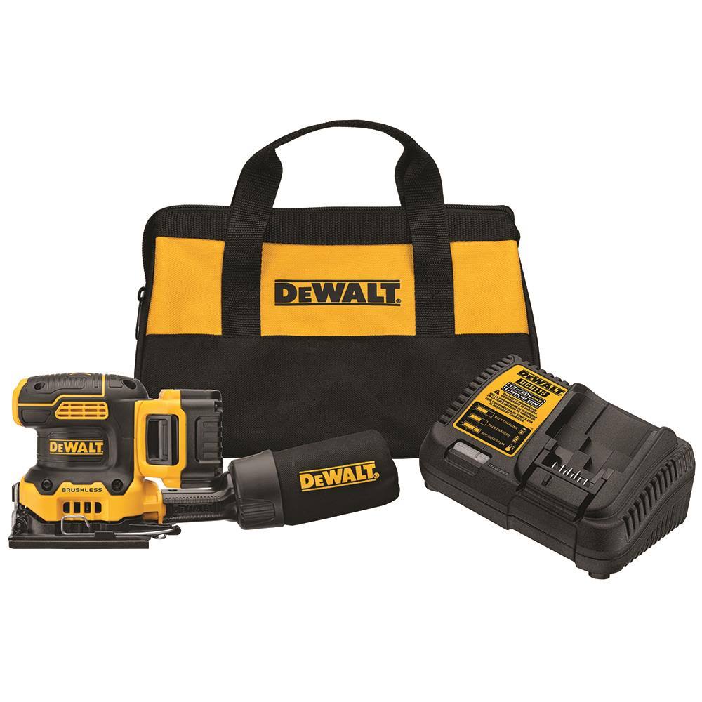 DeWalt DCW200P1 20V Max XR Cordless 1/4 Sheet Variable-Speed Sander POZDMS_OGGO DeWalt DCW200P1 20V Max XR Cordless 1/4 Sheet Variable-Speed Sander POZDMS_OGGO