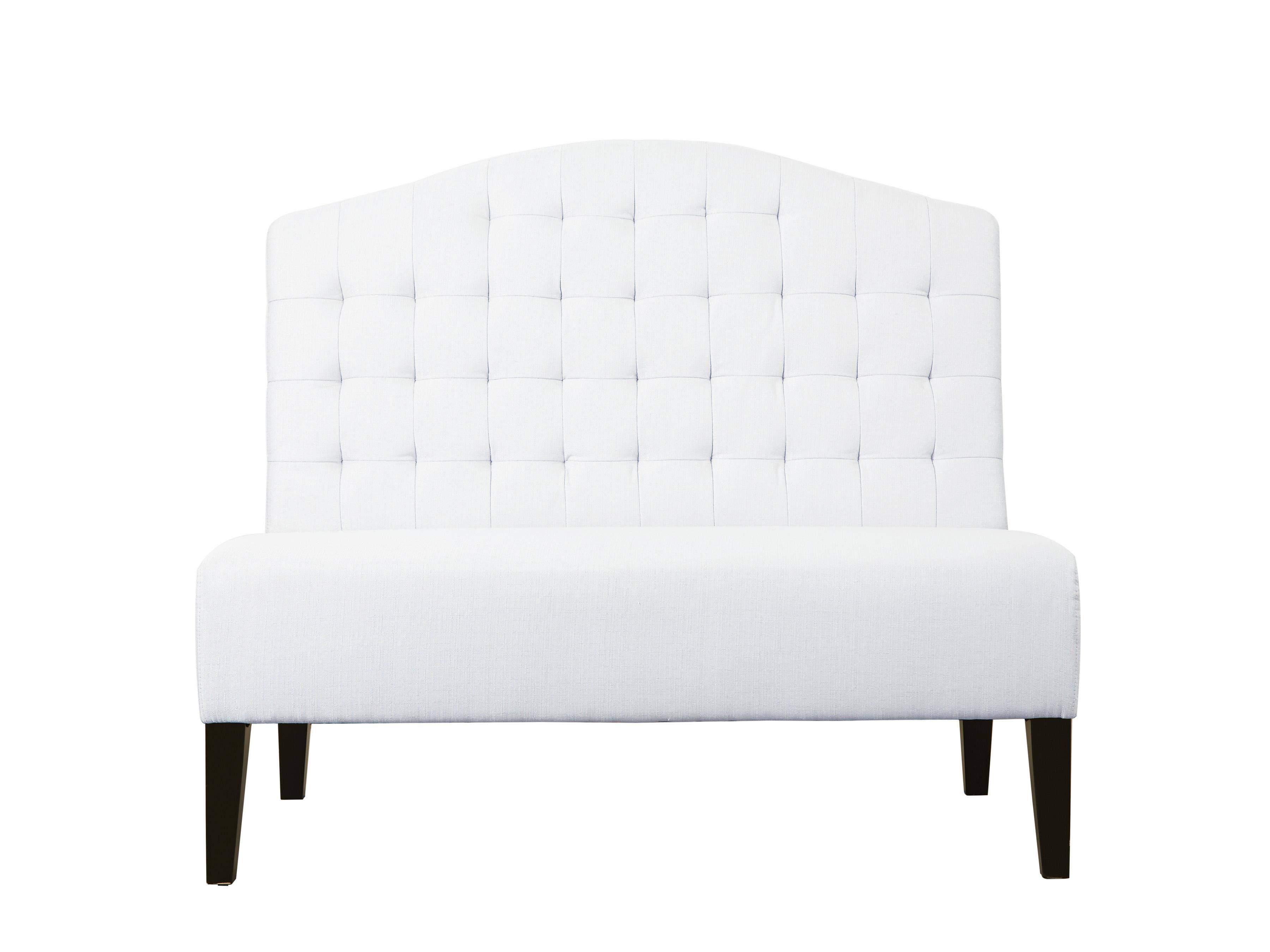 Pulaski Banquette Button Tufted Loveseat, KKZVJ5_3UTT Pulaski Banquette Button Tufted Loveseat, KKZVJ5_3UTT
