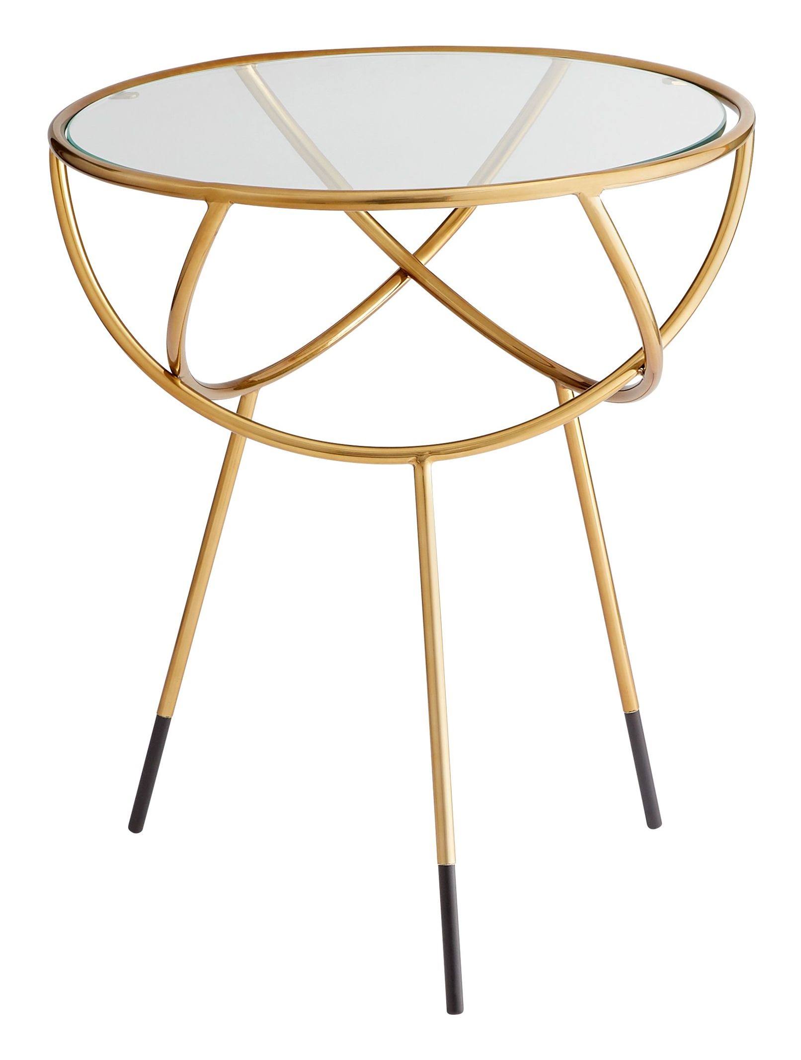 Cyan Gyroscope Side Table - Gold - 3LA3WO_3FVL Cyan Gyroscope Side Table - Gold - 3LA3WO_3FVL
