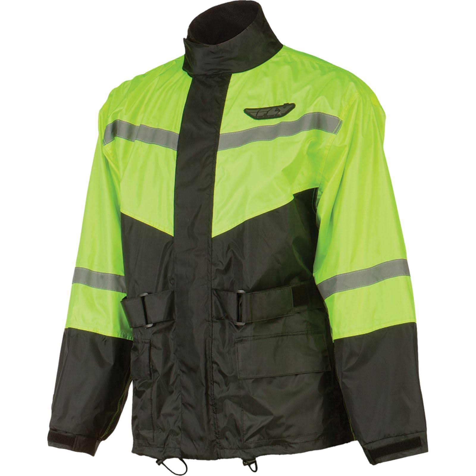 Fly Racing 2 Piece Rain Suit Black/Hi-Vis TOKTTB_Q5N6 Fly Racing 2 Piece Rain Suit Black/Hi-Vis TOKTTB_Q5N6
