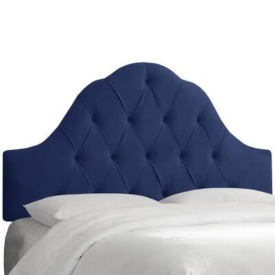 Ainsley Upholstered Panel Headboard Wayfair Custom Upholstery Size: King, Upholstery: Velvet KMQLXR_TI80