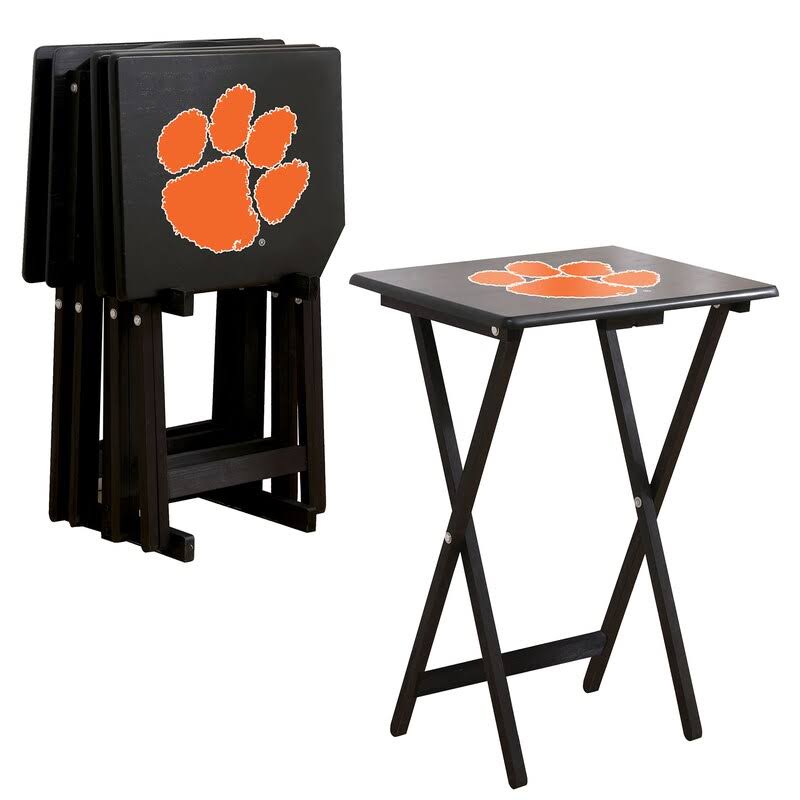 Clemson University TV Trays w/ ROX7MF_CXHL Clemson University TV Trays w/ ROX7MF_CXHL