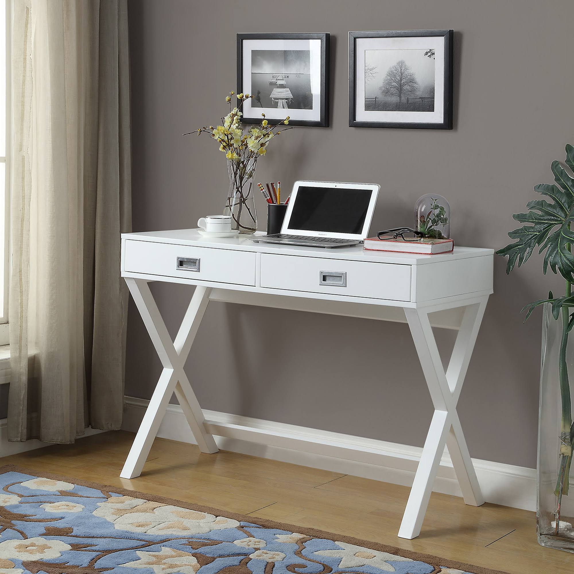 Convenience Concepts Designs2Go Landon Desk CO1FIK_9DRM Convenience Concepts Designs2Go Landon Desk CO1FIK_9DRM