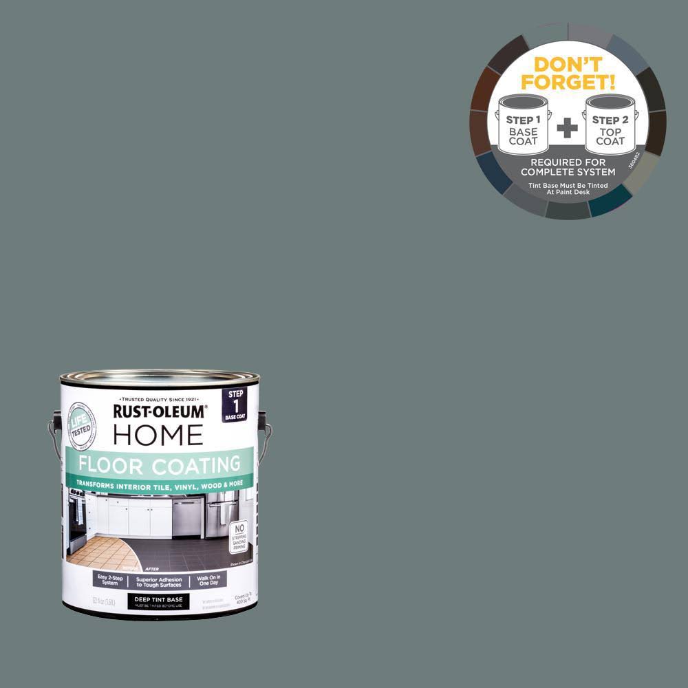 Rust-Oleum Home 1 gal. Juniper Interior Floor Base PUF6YT_FSJU Rust-Oleum Home 1 gal. Juniper Interior Floor Base PUF6YT_FSJU