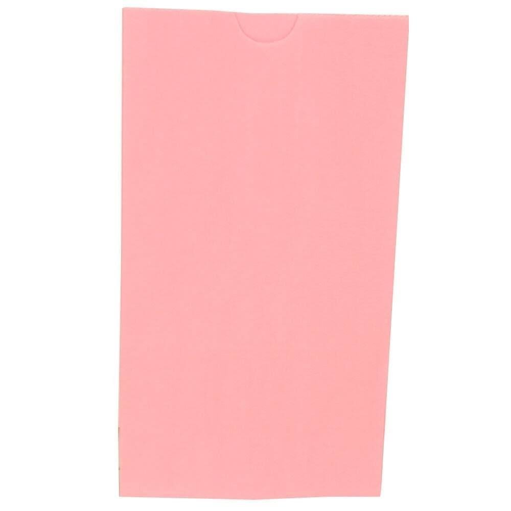 Jam Paper Kraft Lunch Bag, Medium, 5 x 9 3/4 x 3, Baby Pink, 500/BSP0TH_AHVN Jam Paper Kraft Lunch Bag, Medium, 5 x 9 3/4 x 3, Baby Pink, 500/BSP0TH_AHVN