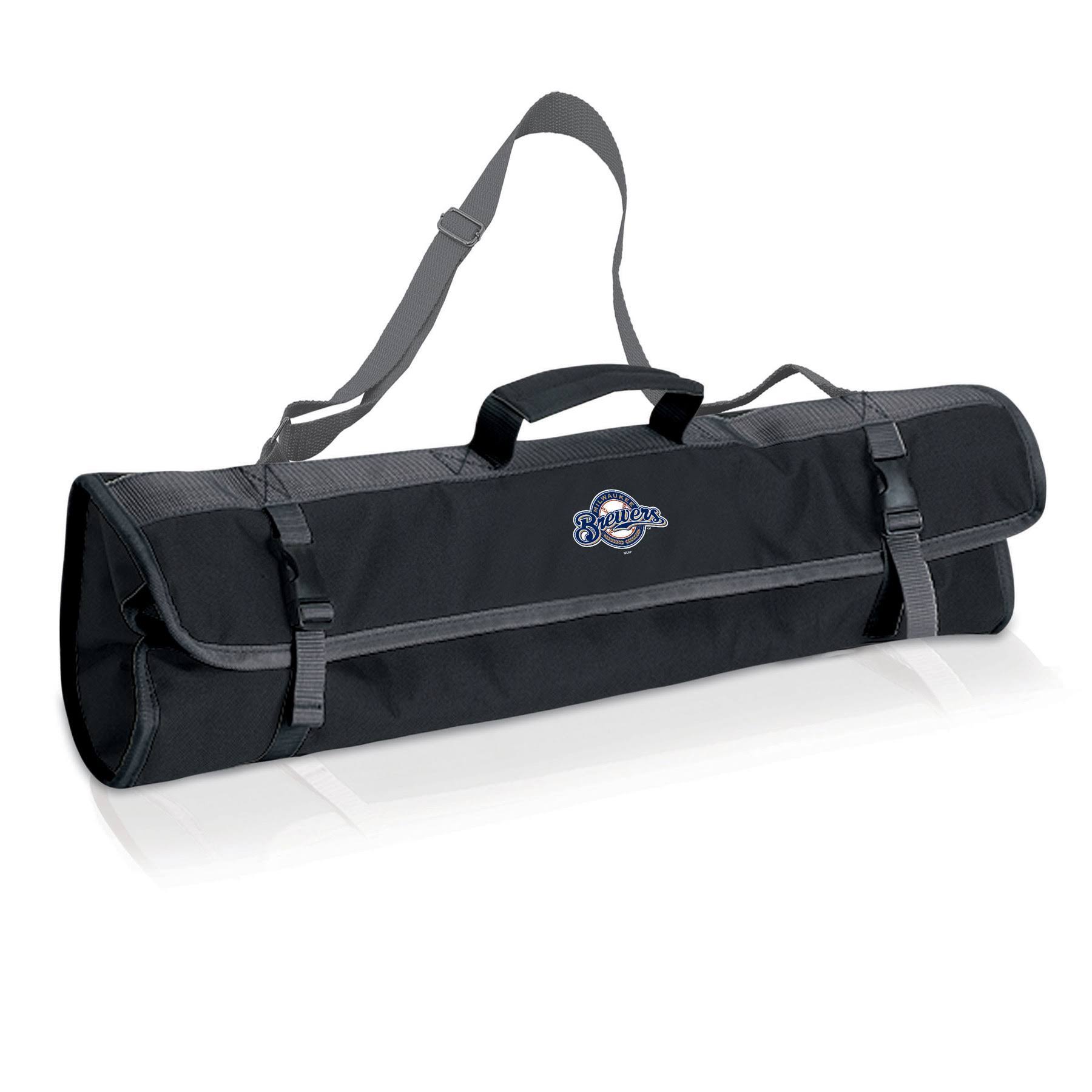 Milwaukee Brewers 3-Piece BBQ Tote - OFFZES_MQCE Milwaukee Brewers 3-Piece BBQ Tote - OFFZES_MQCE