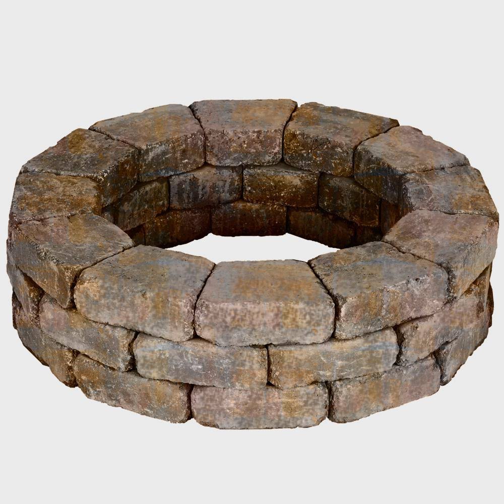 Pavestone RumbleStone 39 in. x 10.5 in. Tree Ring Kit in Sierra HQZOY6_IH8Q