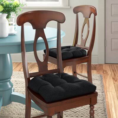 Indoor Dining Chair Cushion Andover Mills Fabric: 5EWUSC_SPFF Indoor Dining Chair Cushion Andover Mills Fabric: 5EWUSC_SPFF