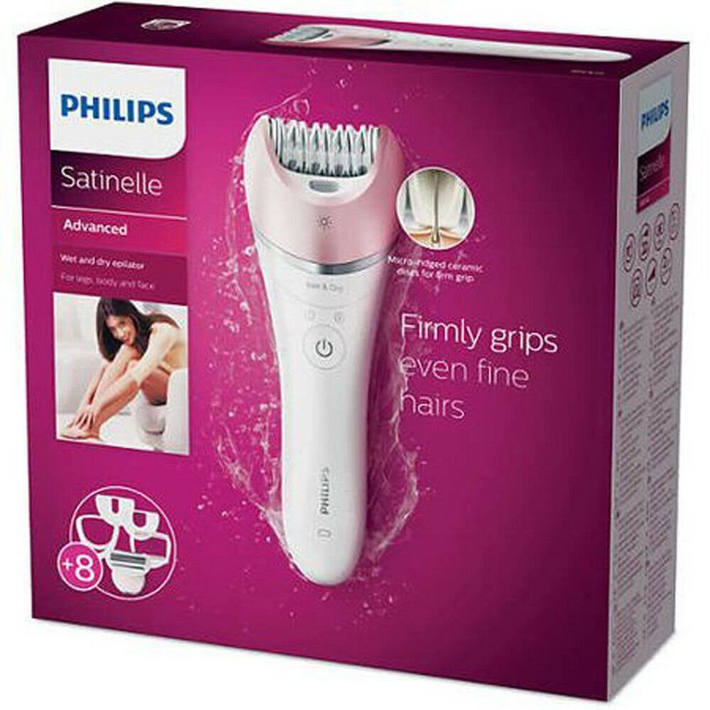 Philips Satinelle Advanced Vet-Dry Epilator BRE640 - 32 Clamping SSYPFC_OGXE Philips Satinelle Advanced Vet-Dry Epilator BRE640 - 32 Clamping SSYPFC_OGXE