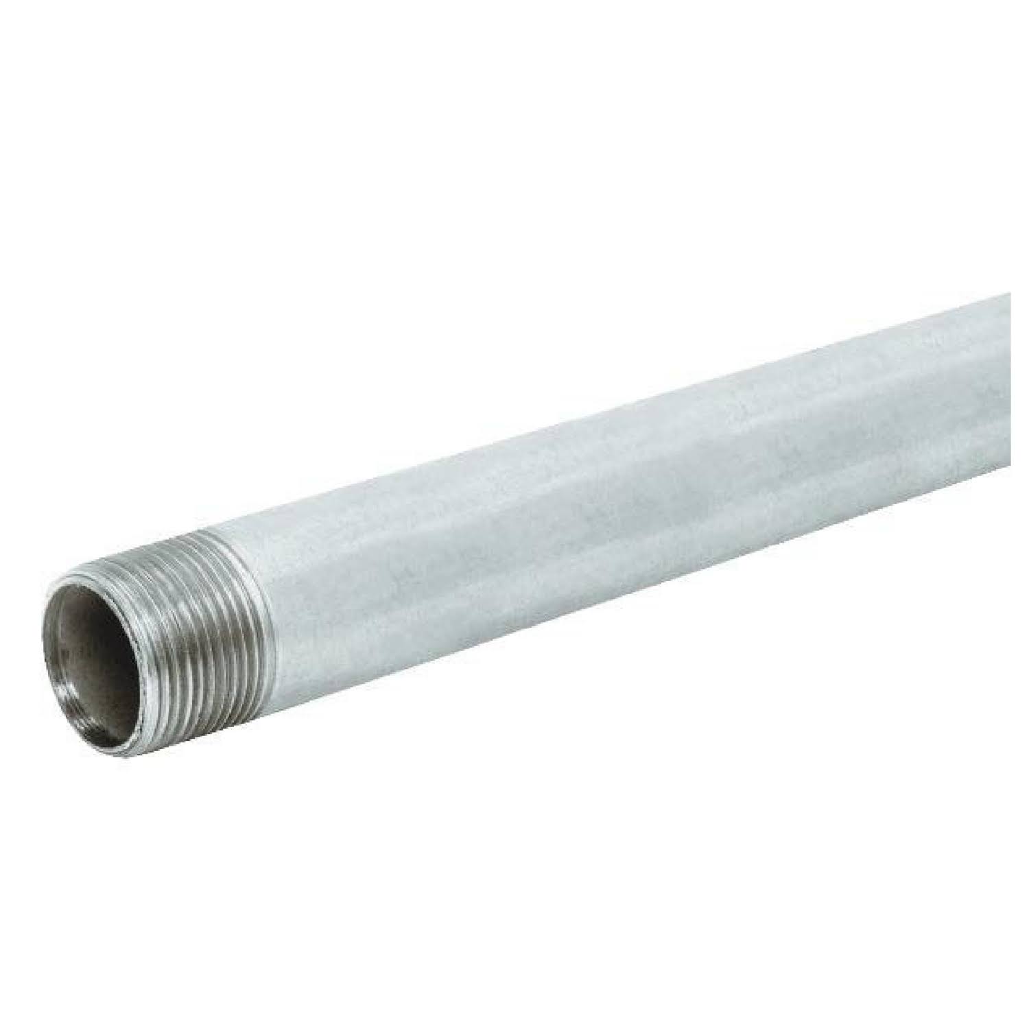 Merfish Pipe Supply 2 in. Dia. x 10 ft. L Galvanized Steel WT4FLO_DOHF