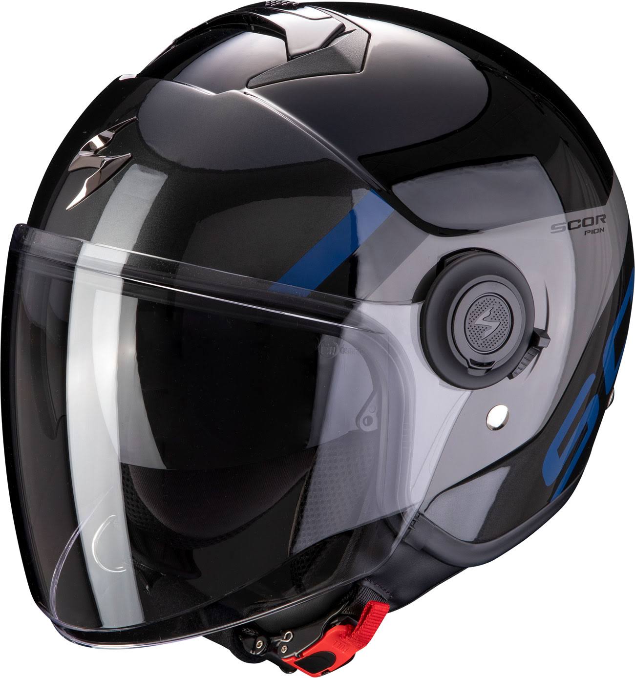 Scorpion EXO-City SYMPA Jet Helmet - Black/Silver - KNRVLV_VB4A Scorpion EXO-City SYMPA Jet Helmet - Black/Silver - KNRVLV_VB4A