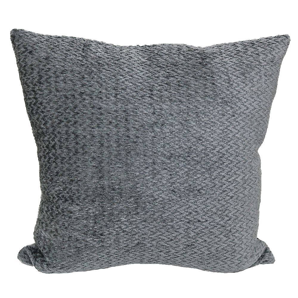 Farifield Chenille Pillow, Grey, UTAF34_N2WK Farifield Chenille Pillow, Grey, UTAF34_N2WK