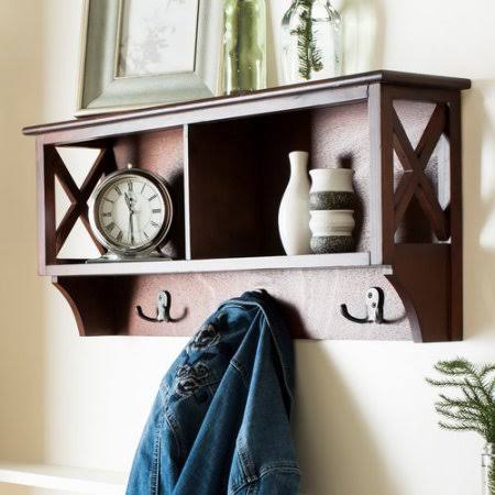 Beecher Wall Mounted Coat Rack Charlton Home Color EDOSE5_NPSN Beecher Wall Mounted Coat Rack Charlton Home Color EDOSE5_NPSN