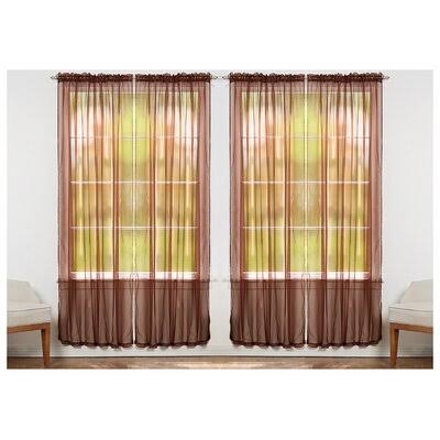 Henke Voile Solid Sheer Rod Pocket Curtain Panels Winston Porter Curtain Color YEBFYW_71ZA Henke Voile Solid Sheer Rod Pocket Curtain Panels Winston Porter Curtain Color YEBFYW_71ZA