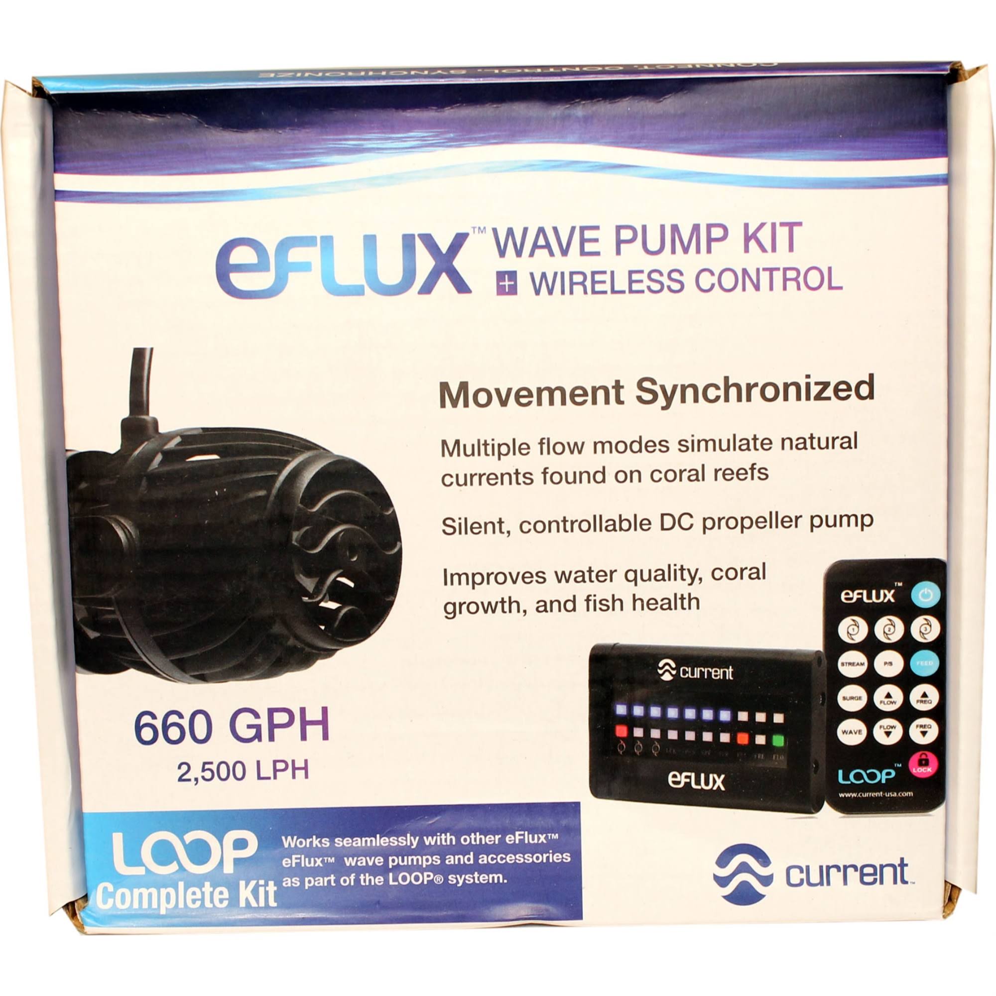 Current USA eFlux Wave Pump Kit Loop ZYZVSH_6KZB