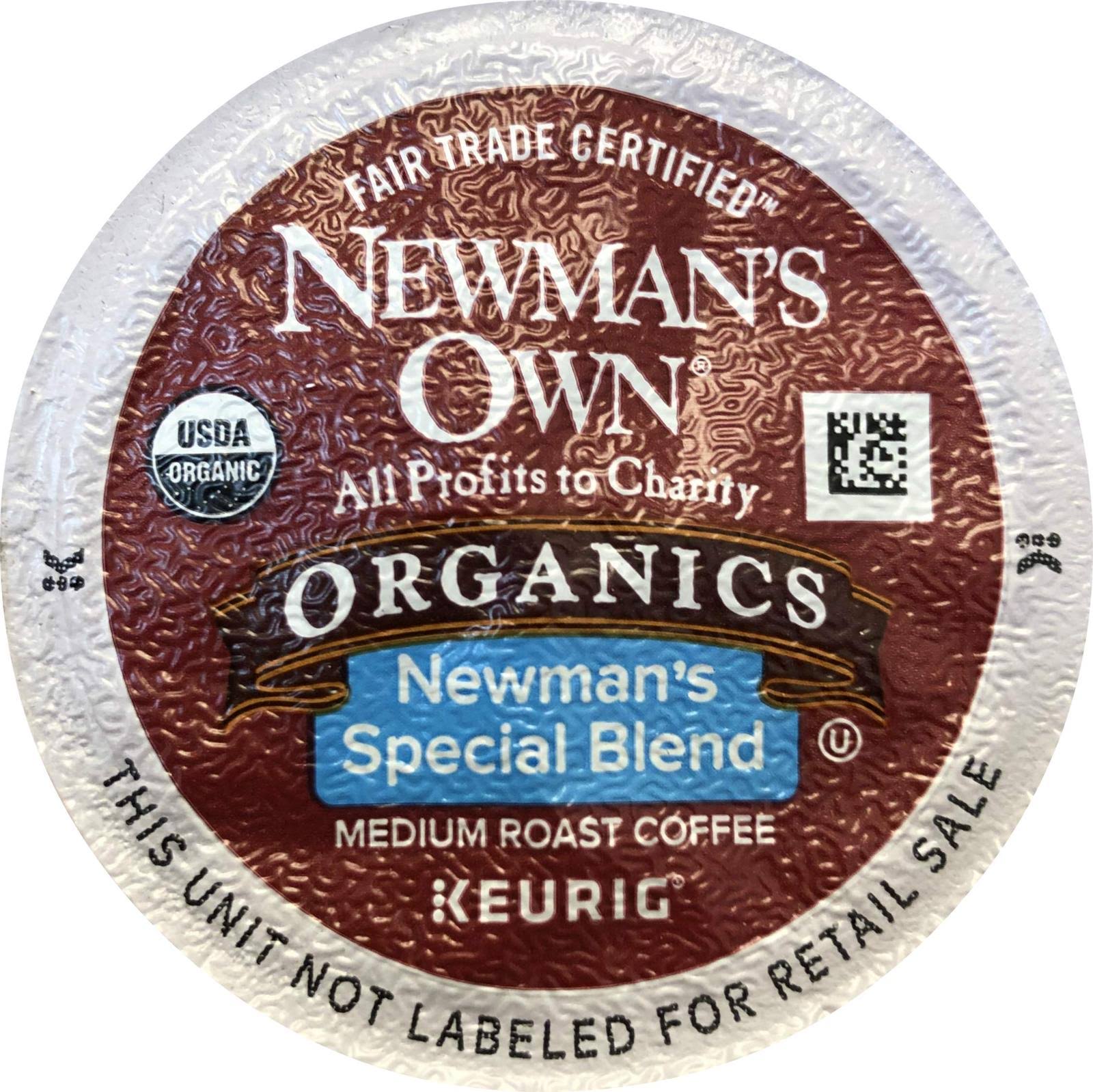 Newman's Own Special Blend Coffee, Medium Roast Coffee K-Cup Portion Pack for Keurig K-Cup OVIUNA_56ED