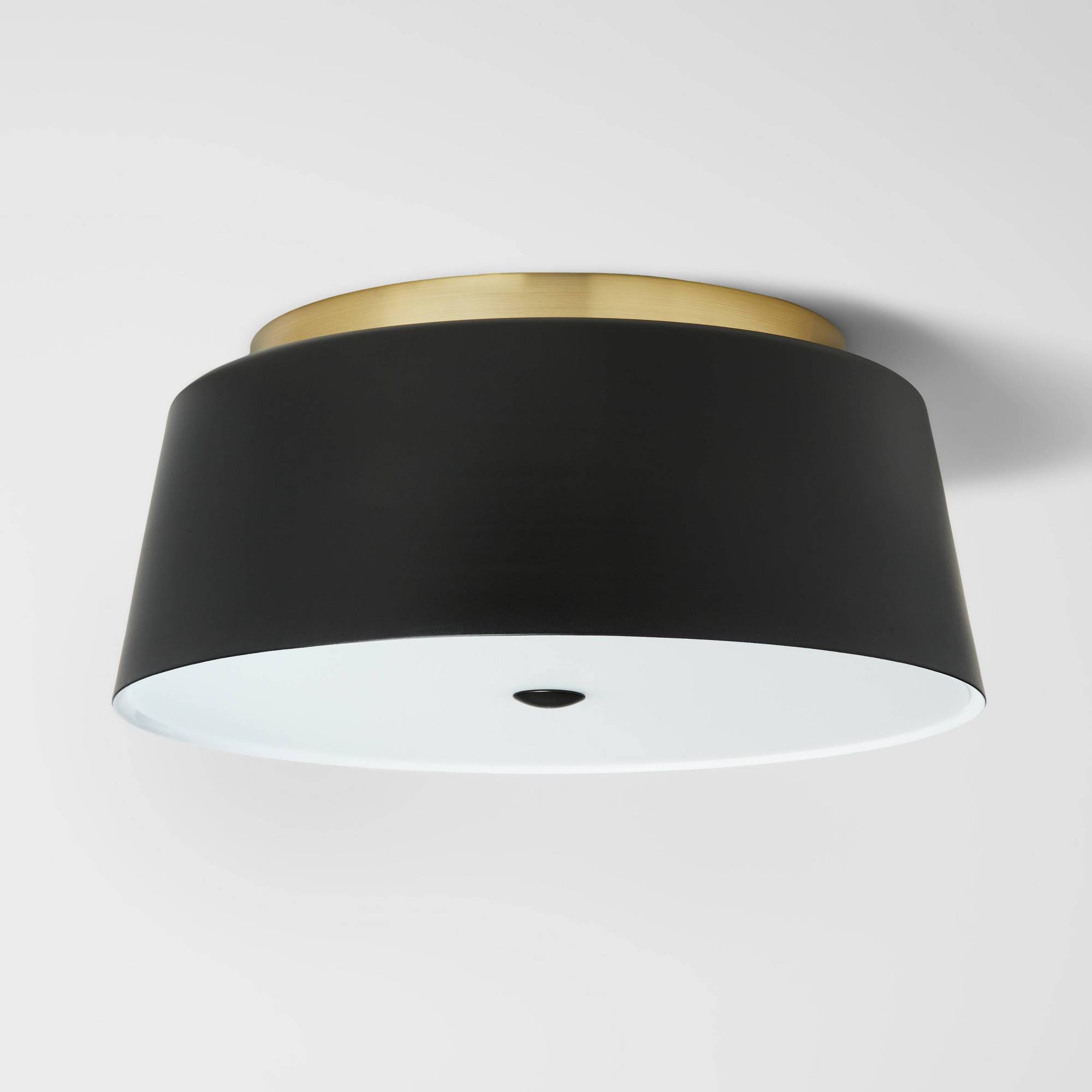 Semi Flushmount Ceiling Light Black/Gold - Pillowfort SKXYL9_FHXE Semi Flushmount Ceiling Light Black/Gold - Pillowfort SKXYL9_FHXE
