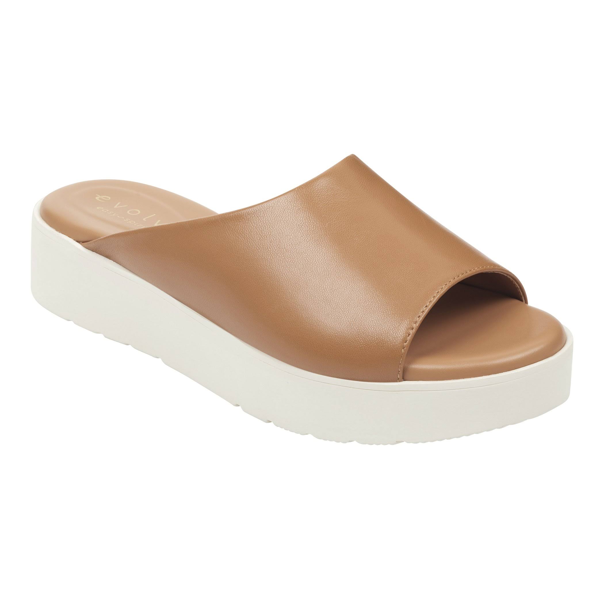 Easy Spirit Women&s Evolve Flora Slide, Size: 10, Brown X2E4NS_BTLL