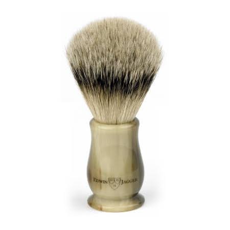 Edwin Jagger Chatsworth Horn Shaving Brush (Silver Tip Badger) EF8MNE_S0CE Edwin Jagger Chatsworth Horn Shaving Brush (Silver Tip Badger) EF8MNE_S0CE