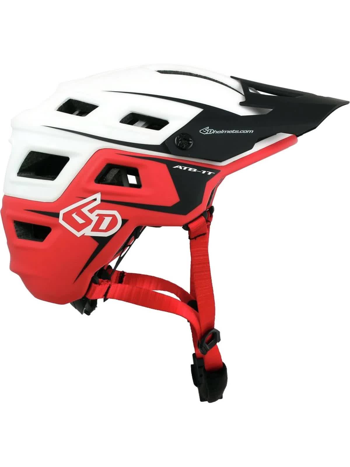 6D ATB-1T Evo Trail Helmet-White/6Y6QHS_MHGB 6D ATB-1T Evo Trail Helmet-White/6Y6QHS_MHGB